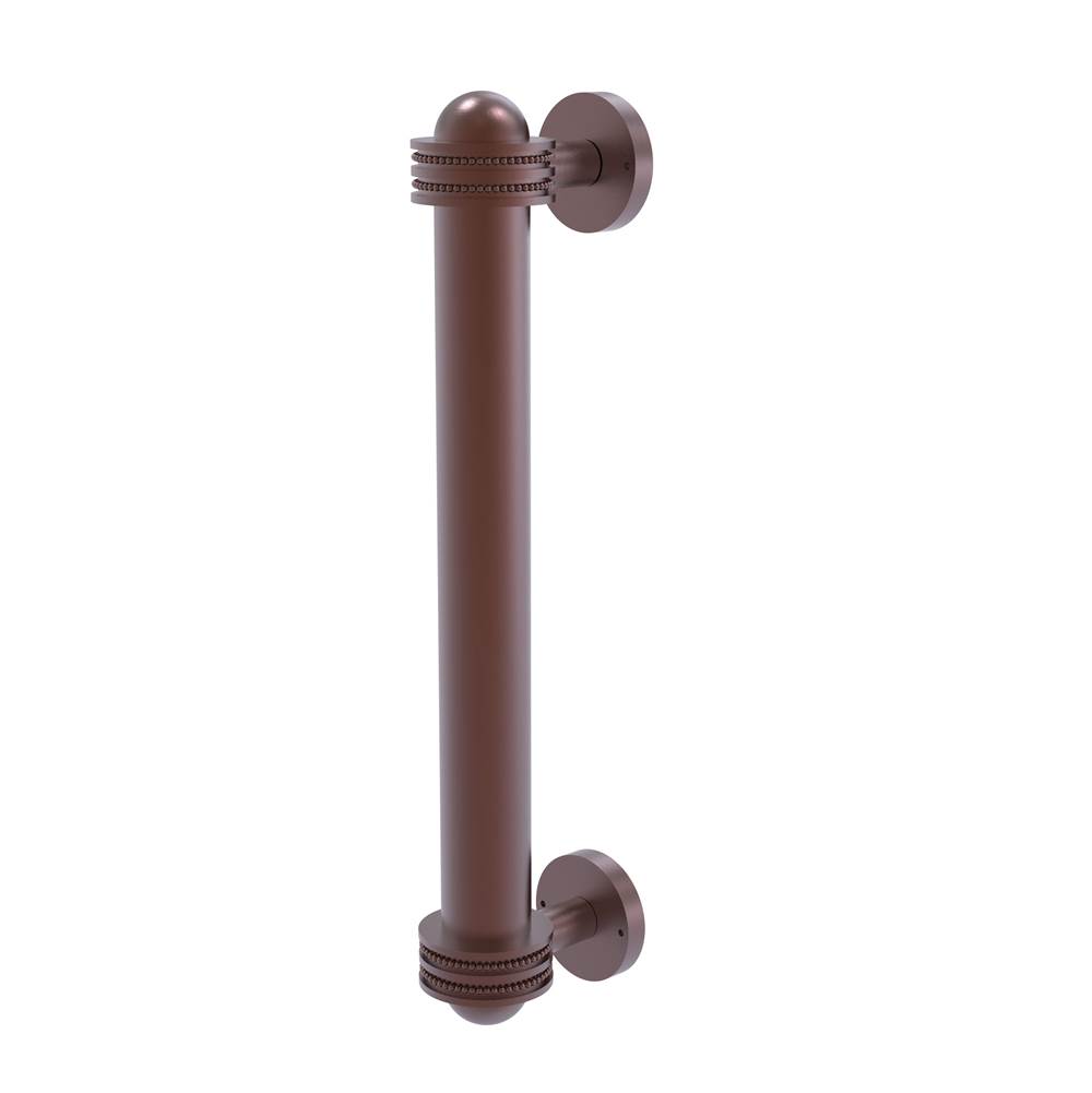 Allied Brass 8 Inch Door Pull with Dotted Accents