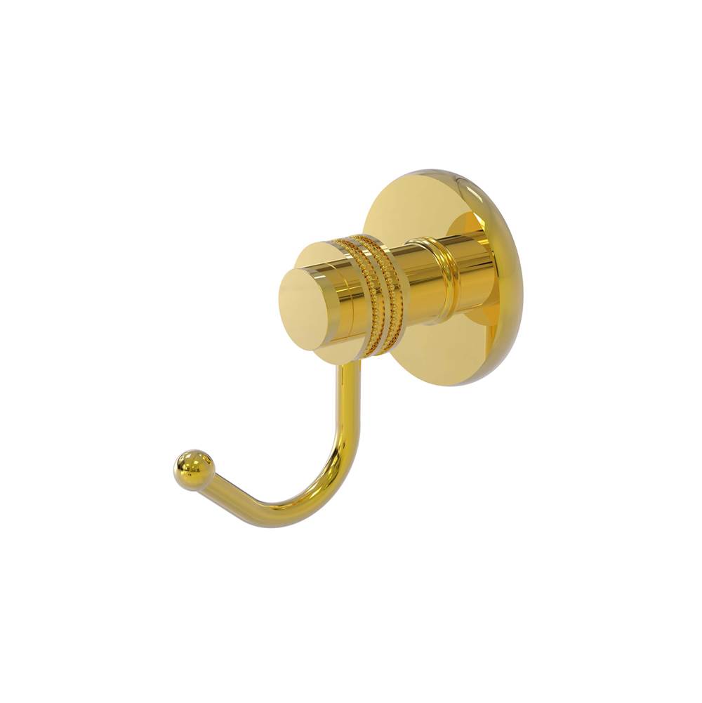 Allied Brass Mercury Collection Robe Hook with Dotted Accents
