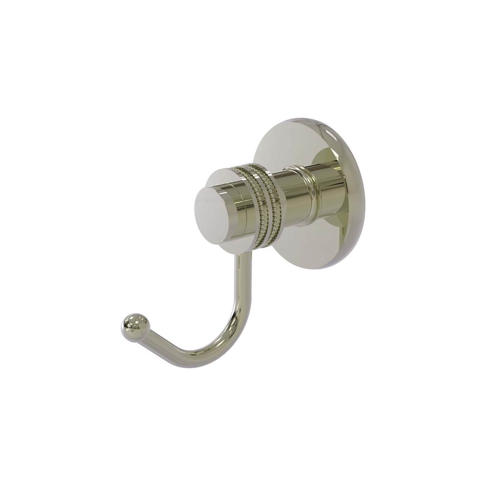 Allied Brass Mercury Collection Robe Hook with Dotted Accents