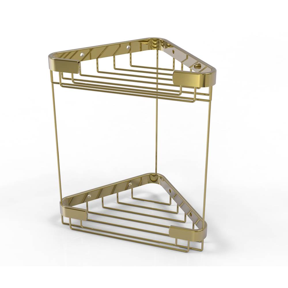 Allied Brass Double Tier Corner Shower Basket