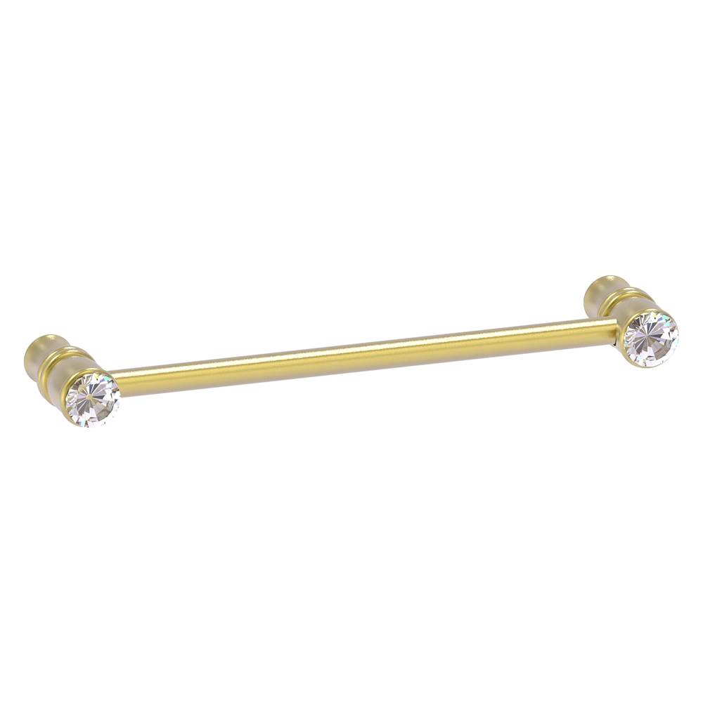 Allied Brass Carolina Crystal Collection 6 Inch Cabinet Pull - Satin Brass
