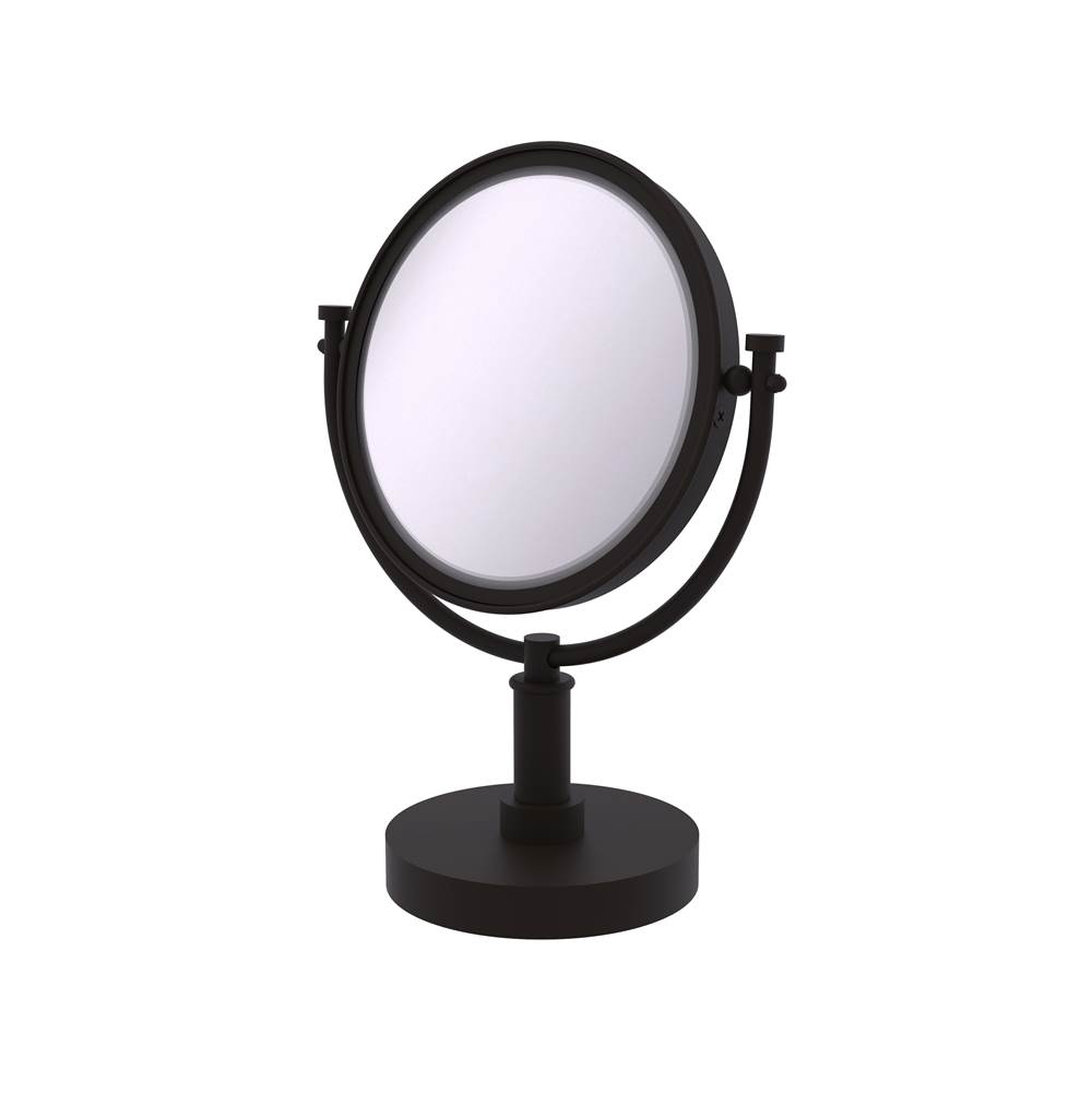 Allied Brass 8 Inch Vanity Top Make-Up Mirror 3X Magnification