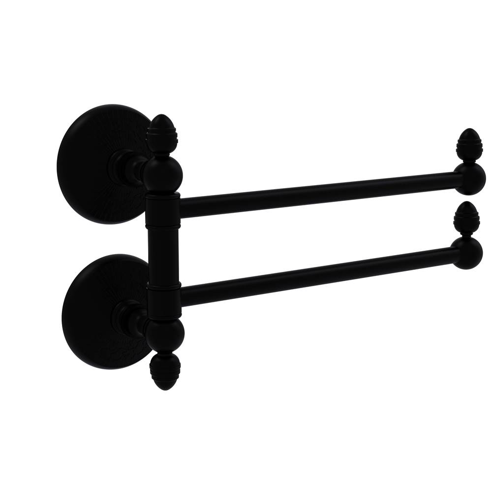 Allied Brass Monte Carlo Collection 2 Swing Arm Towel Rail