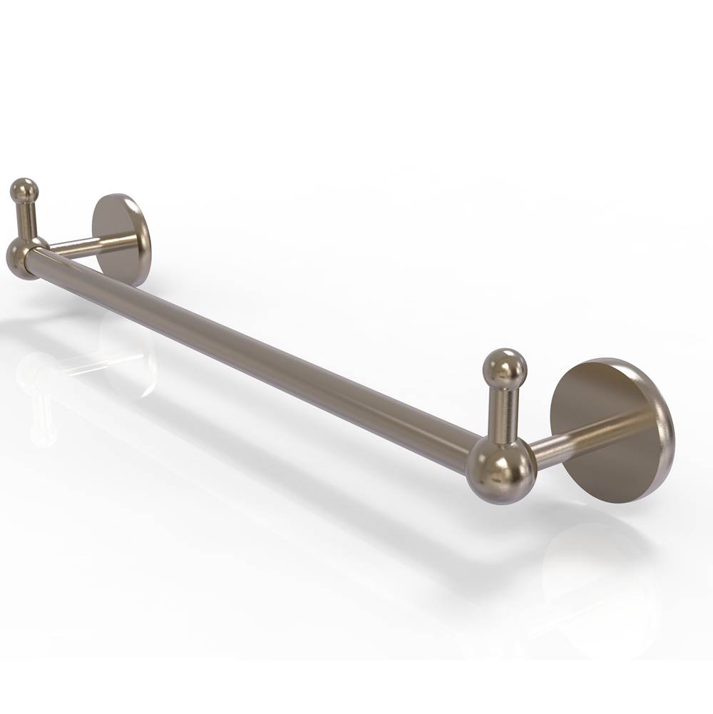 Allied Brass Prestige Skyline Collection 18 Inch Towel Bar with Integrated Hooks