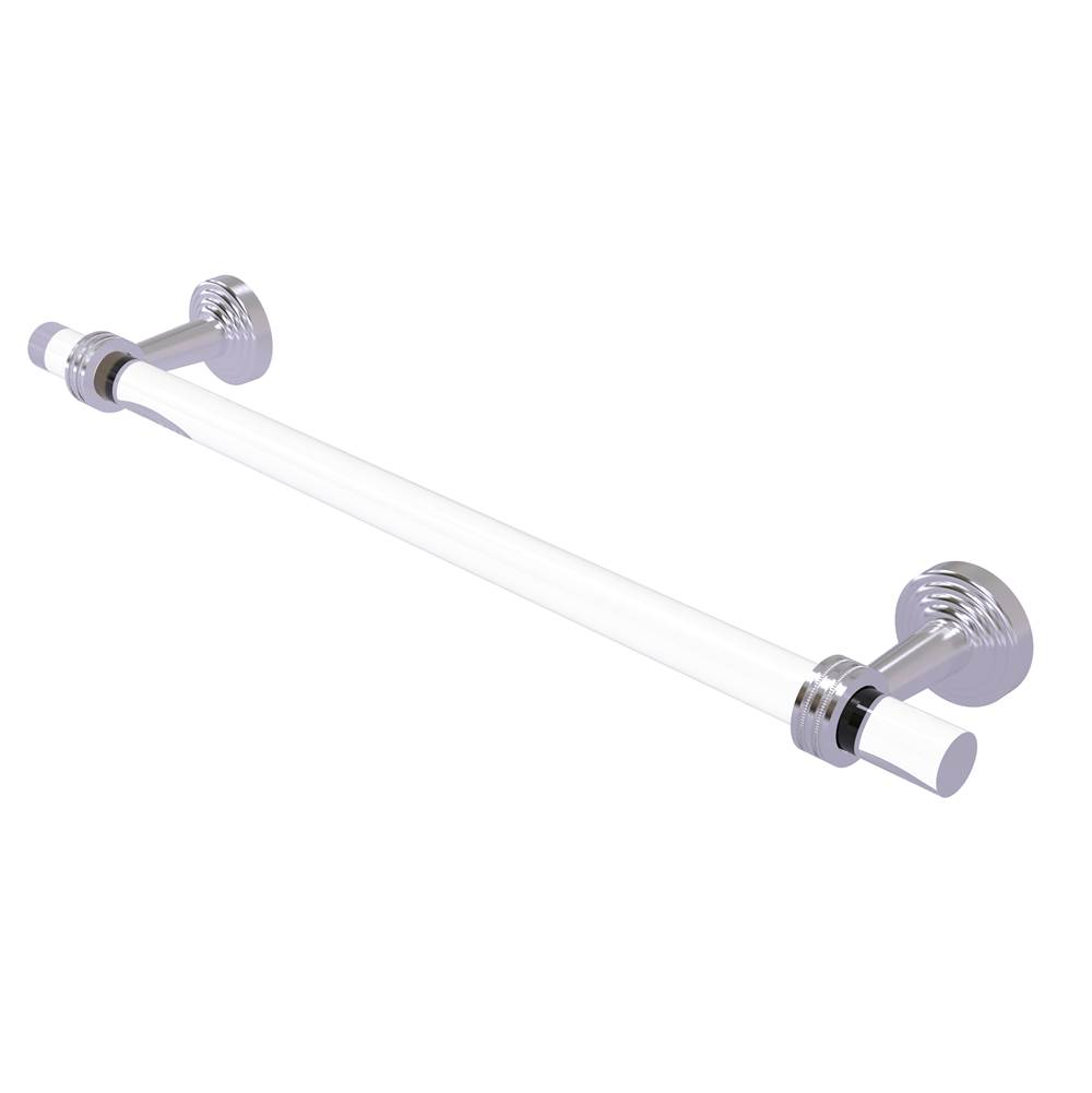 Allied Brass Pacific Beach Collection 18 Inch Towel Bar with Dotted Accents