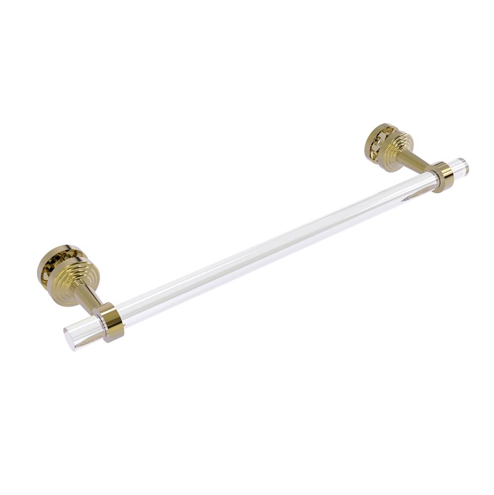 Allied Brass Pacific Beach Collection 18 Inch Shower Door Towel Bar