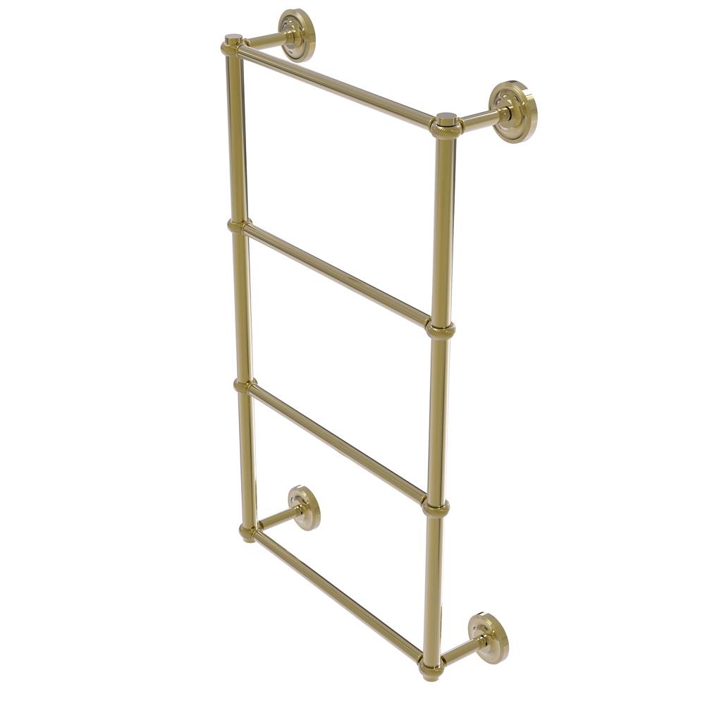 Allied Brass Prestige Regal Collection 4 Tier 30 Inch Ladder Towel Bar with Twisted Detail