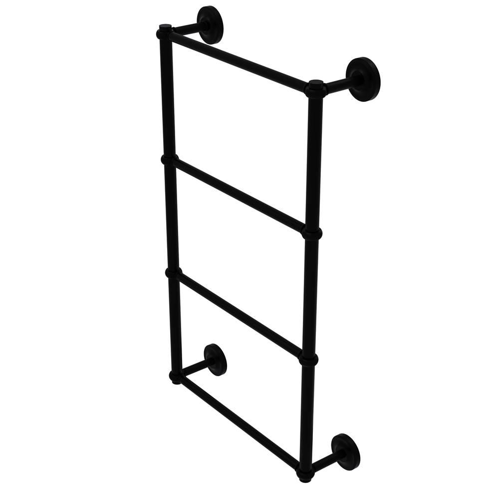 Allied Brass Prestige Regal Collection 4 Tier 36 Inch Ladder Towel Bar with Twisted Detail