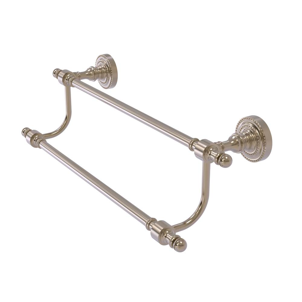 Allied Brass Retro Dot Collection 30 Inch Double Towel Bar