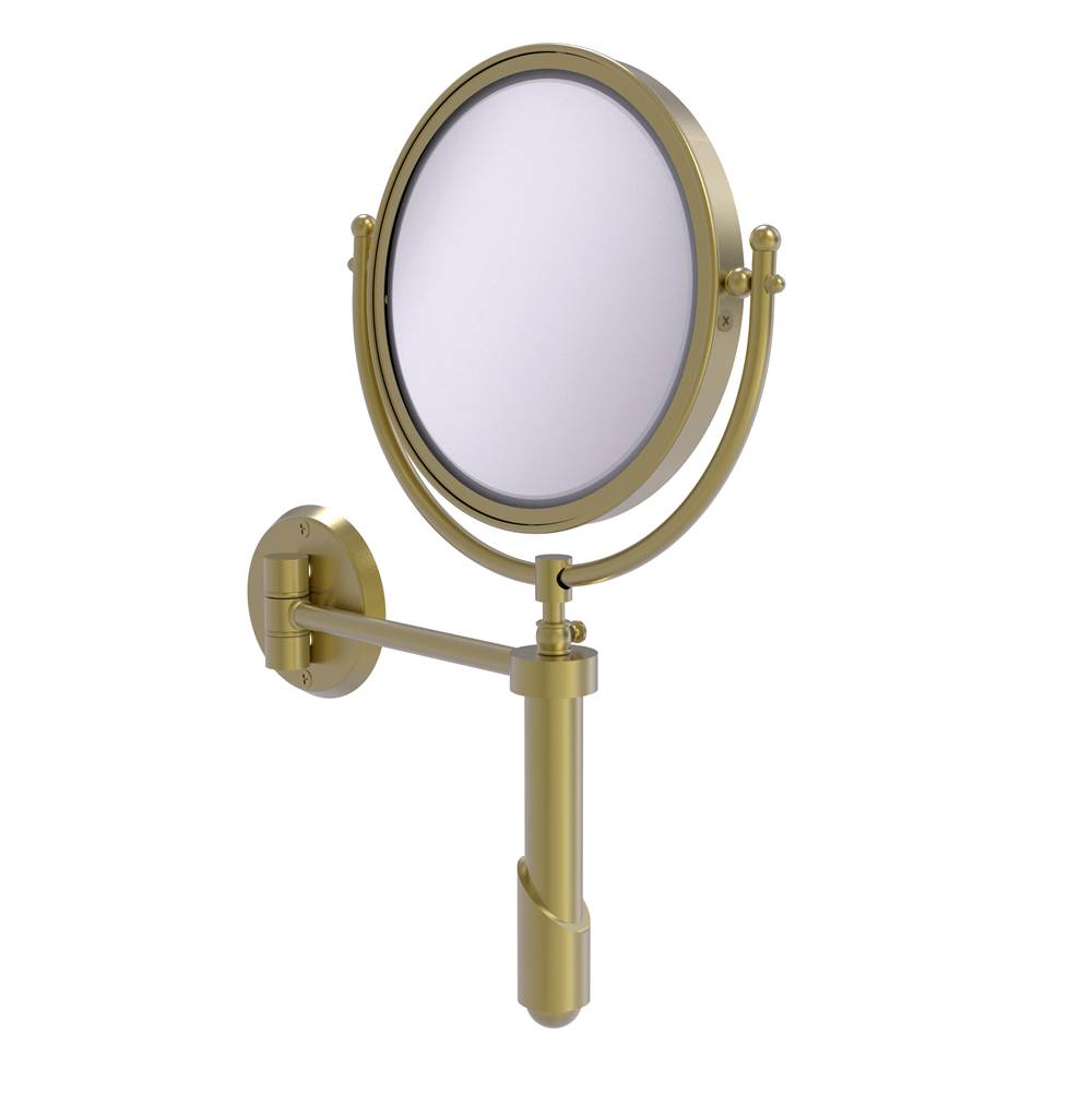 Allied Brass Soho Collection Wall Mounted Make-Up Mirror 8 Inch Diameter with 3X Magnification