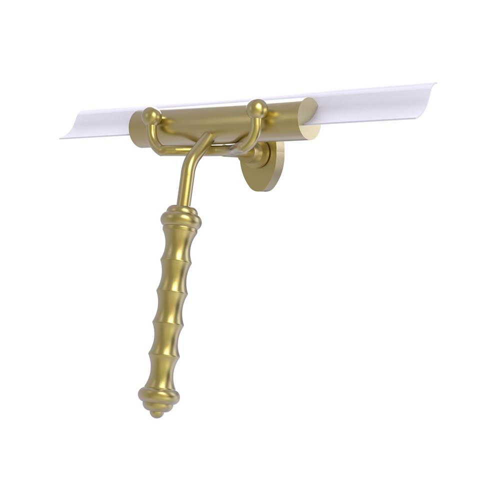Allied Brass Shower Squeegee with Wavy Handle