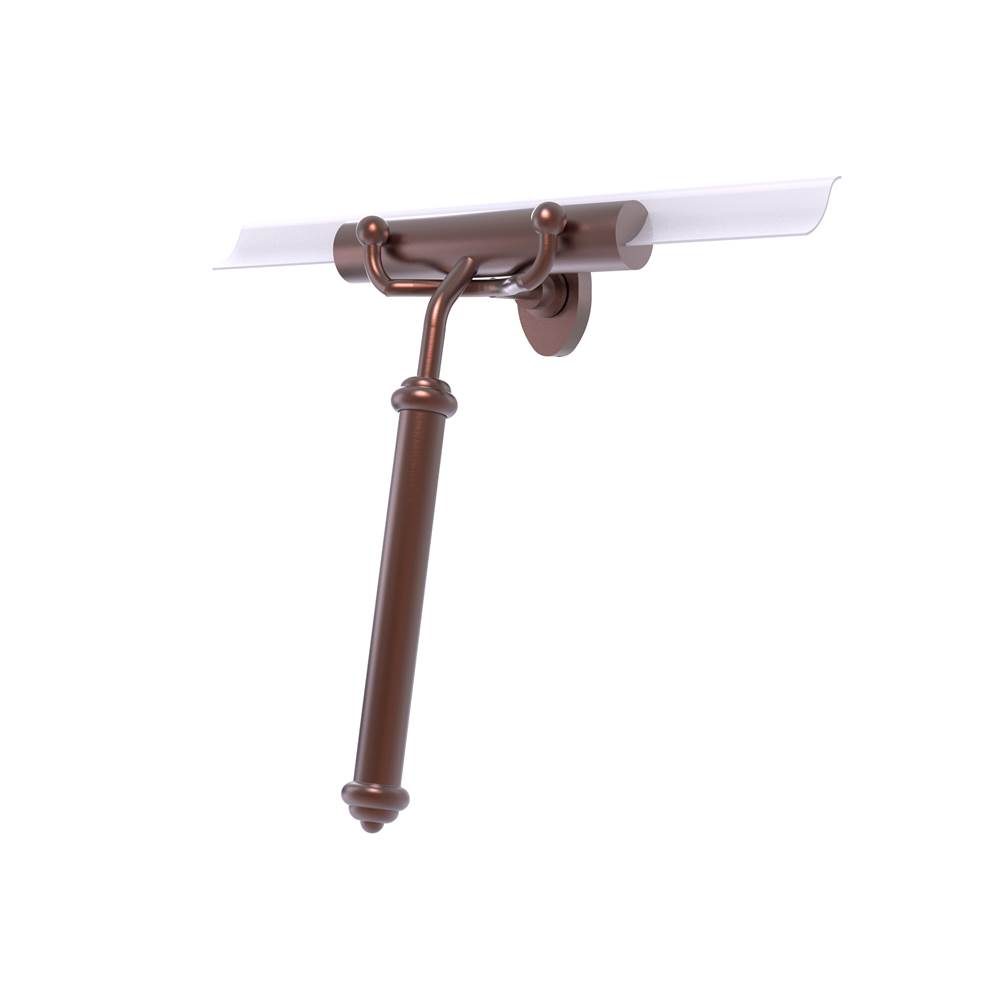 Allied Brass Shower Squeegee with Smooth Handle