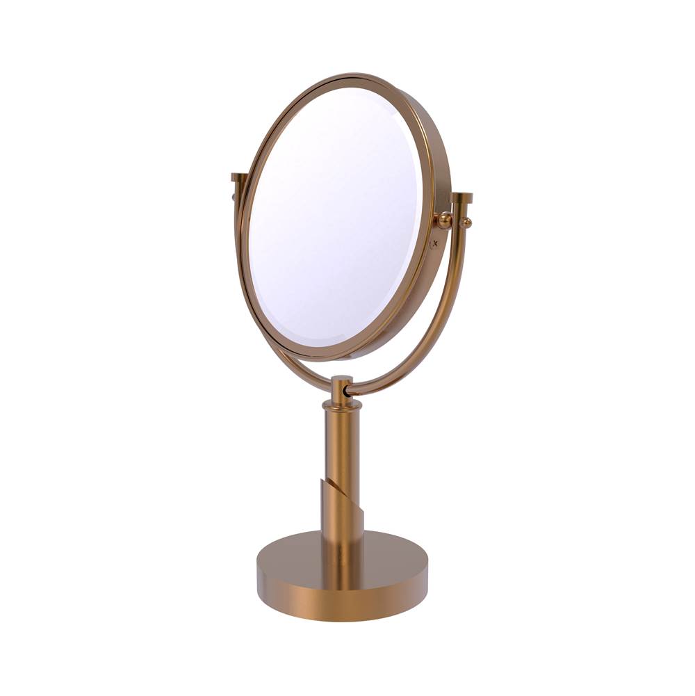 Allied Brass Tribecca Collection 8 Inch Vanity Top Make-Up Mirror 4X Magnification