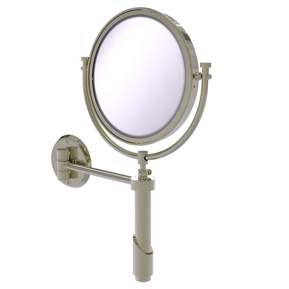 Allied Brass Tribecca Collection Wall Mounted Make-Up Mirror 8 Inch Diameter with 3X Magnification