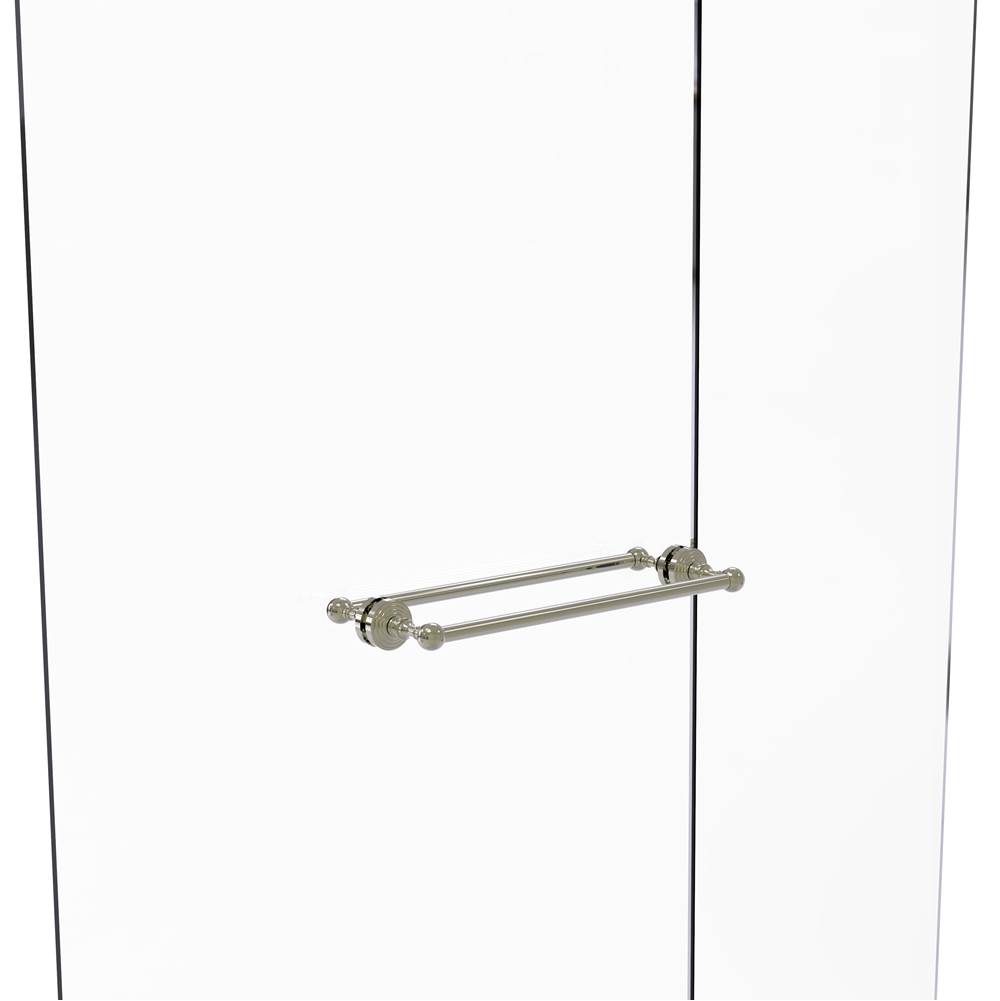 Allied Brass Waverly Place Collection 18 Inch Back to Back Shower Door Towel Bar