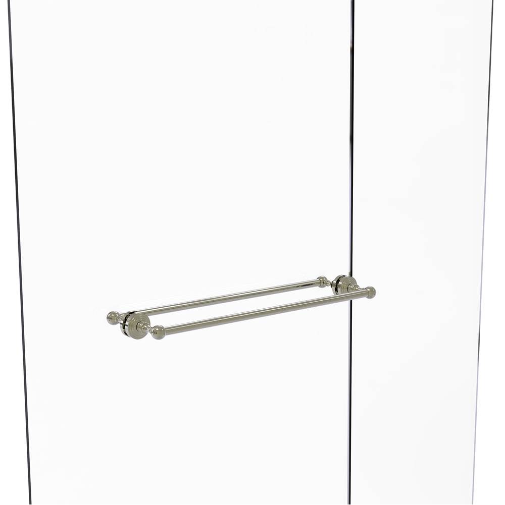 Allied Brass Waverly Place Collection 24 Inch Back to Back Shower Door Towel Bar
