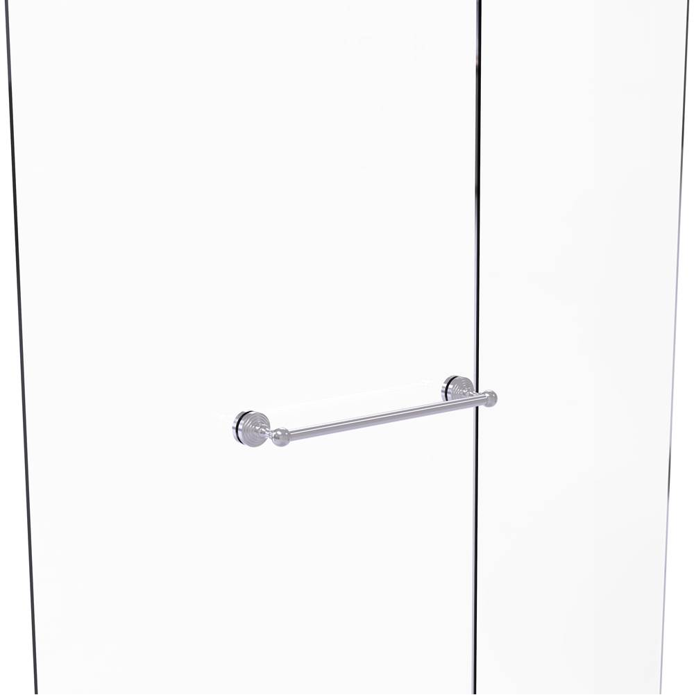 Allied Brass Waverly Place Collection 18 Inch Shower Door Towel Bar