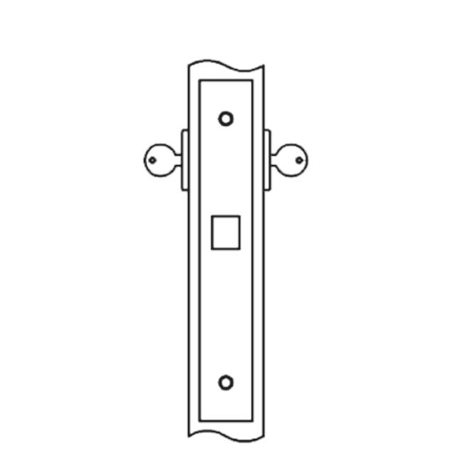 Accurate Lock And Hardware Deadlock for use with cylinders both sides (cylinders not included)