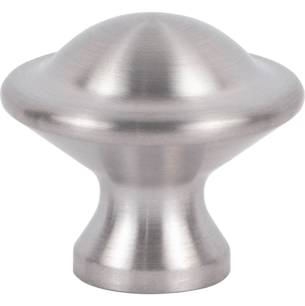 Atlas Torrance Knob 1 1/8 Inch Brushed Stainless Steel