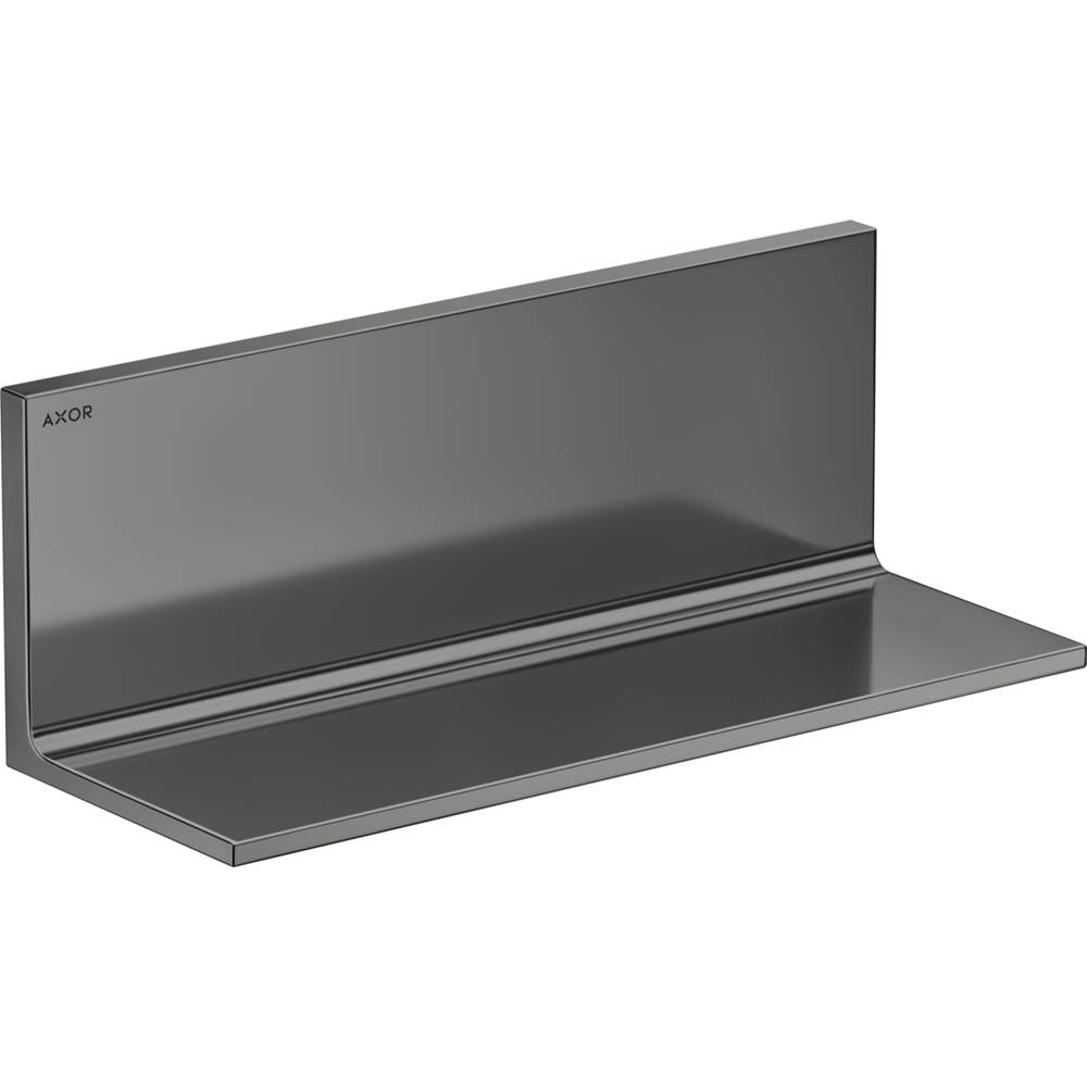 Axor Universal Rectangular Shelf, 12'' in Polished Black Chrome