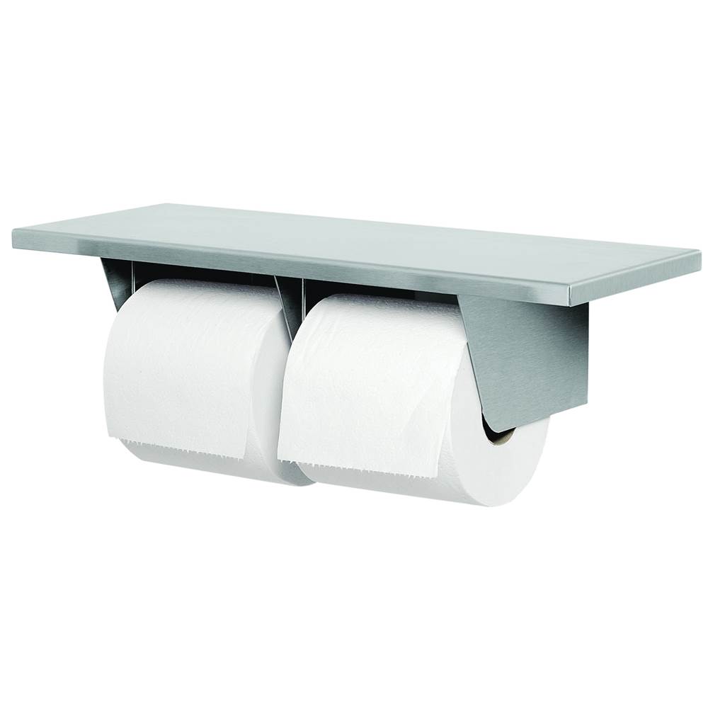 Bradley Toilet Tissue Disp with Shelf