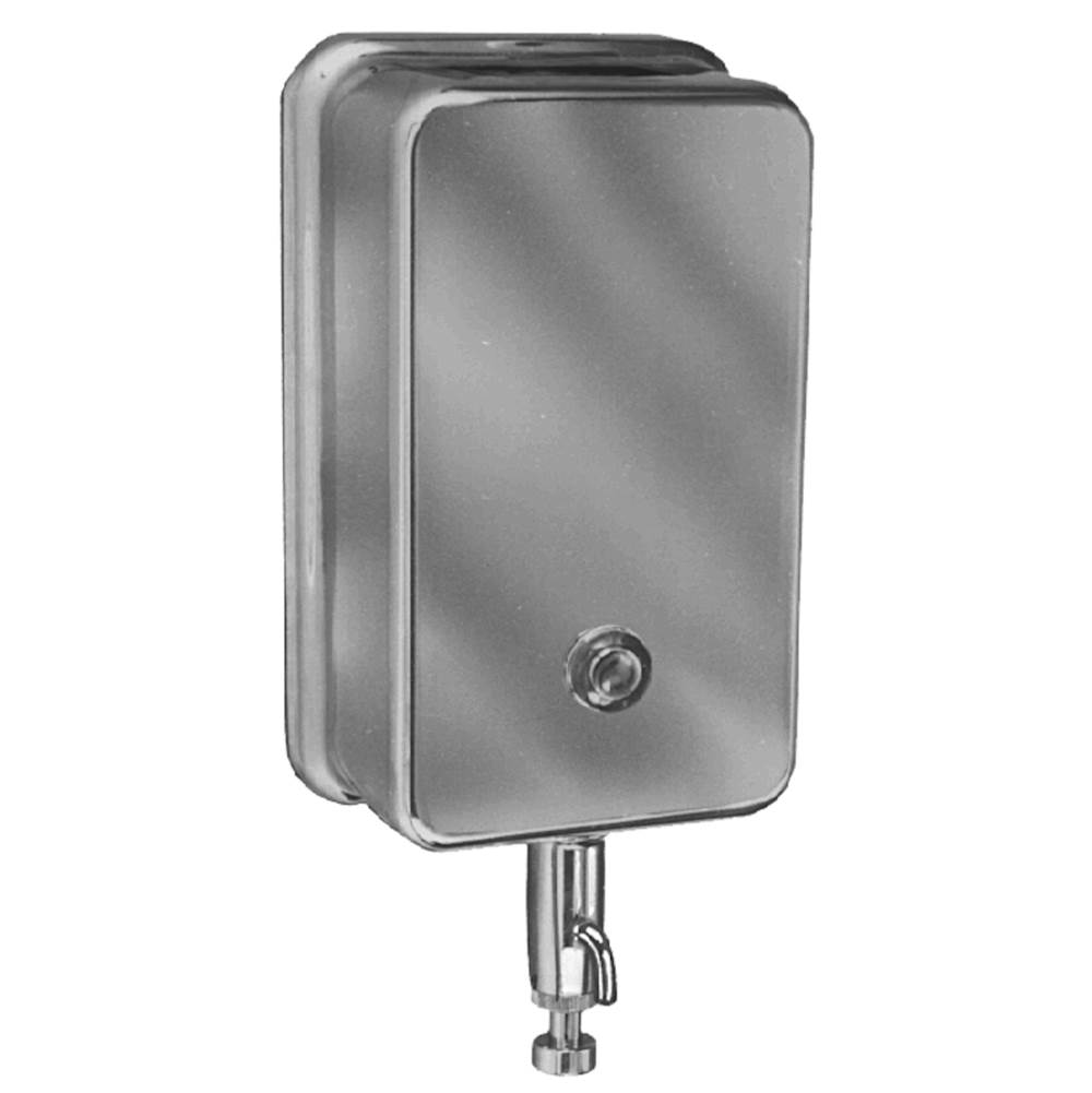 Bradley Liquid Soap Dispenser, Wall Mount