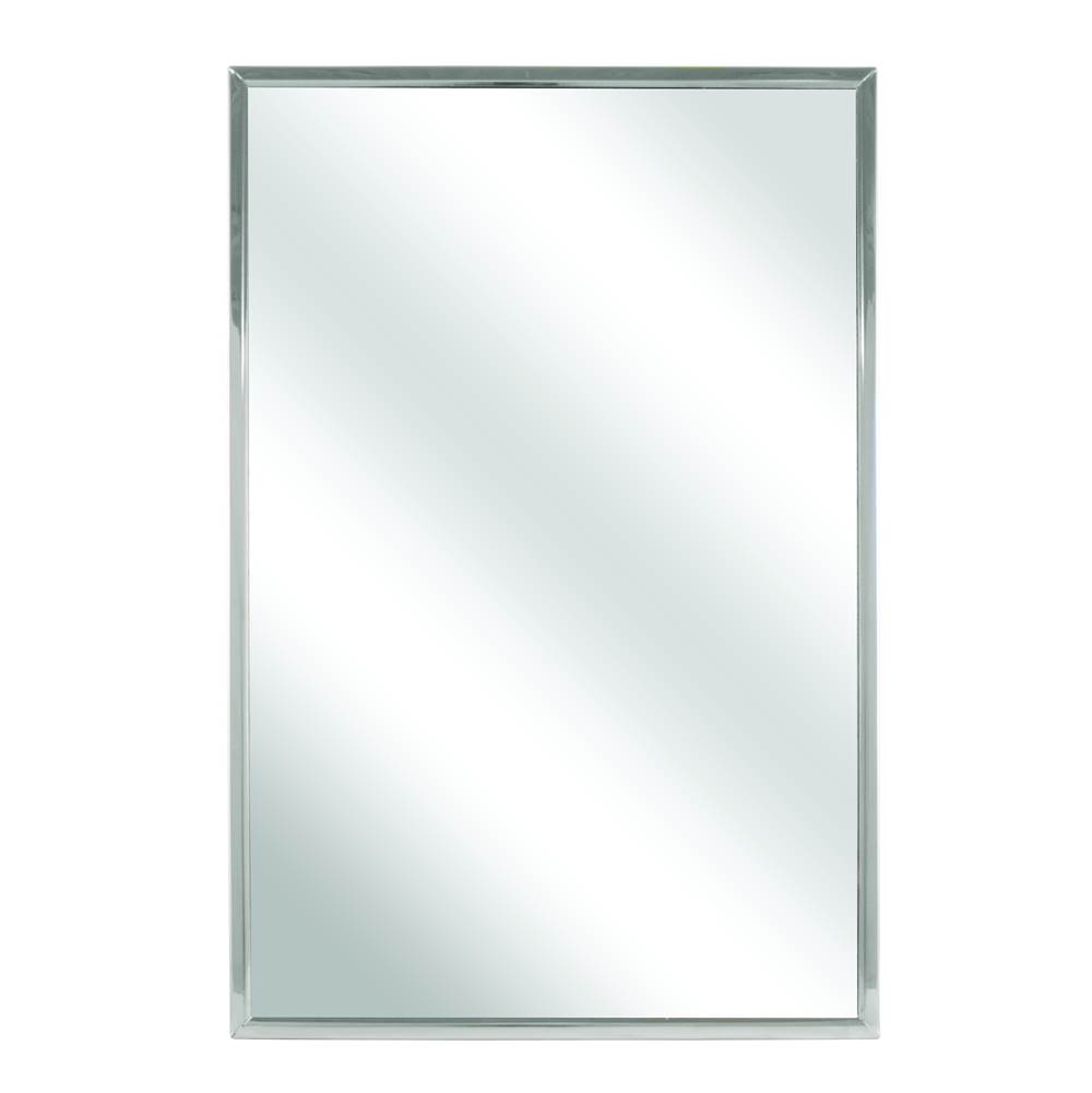 Bradley Mirror, Channel Frame, 24x48
