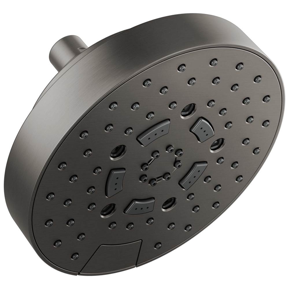 Brizo Universal Showering 7” Linear Round H2Okinetic® Multi-Function Wall Mount Shower Head - 1.5 GPM