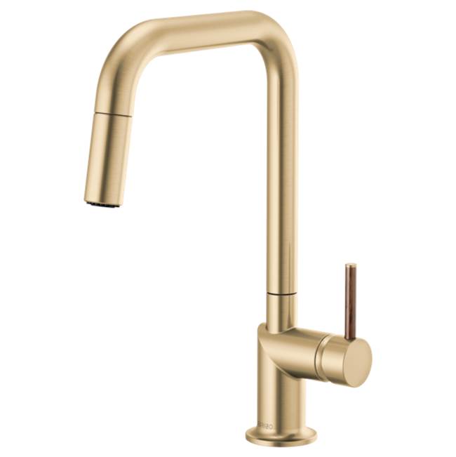 Brizo Odin® Pull-Down Faucet with Square Spout - Less Handle