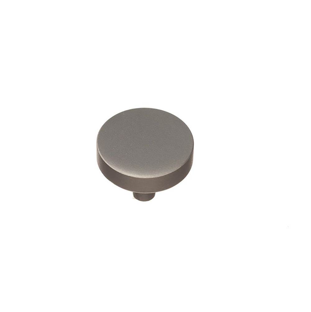 Colonial Bronze Cabinet Knob Hand Finished in Unlacquered Polished Brass