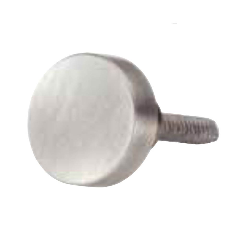 Colonial Bronze Cap Screw Hand Finished in Matte Satin Brass