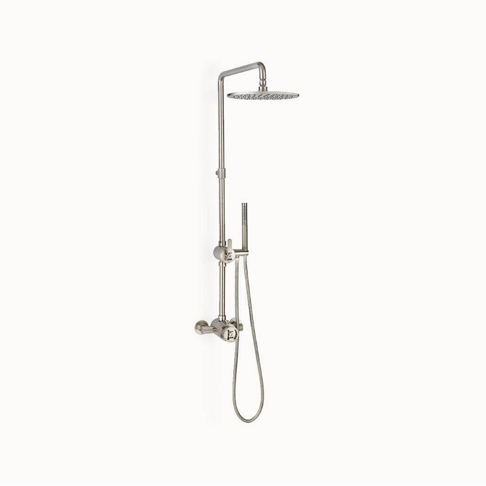 Crosswater London Union Exposed Shower Set with 10'' Shower Head BN