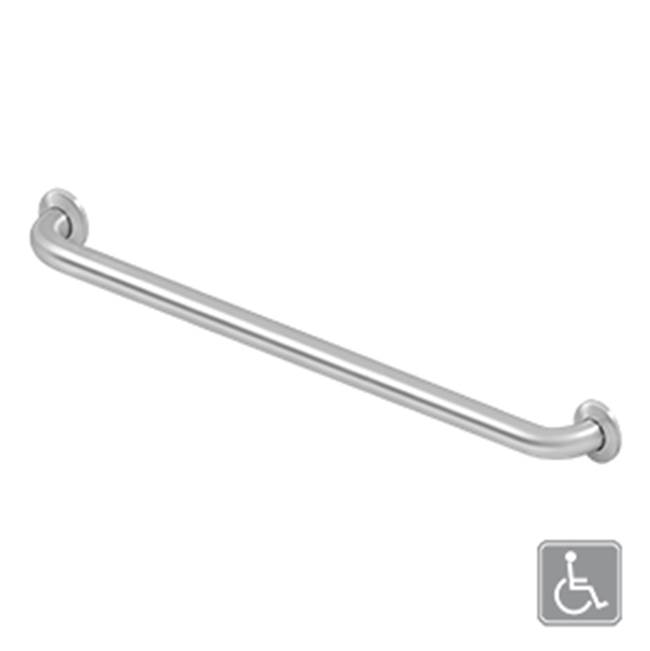 Deltana 30'' Grab Bar, Stainless Steel, Concealed Screw