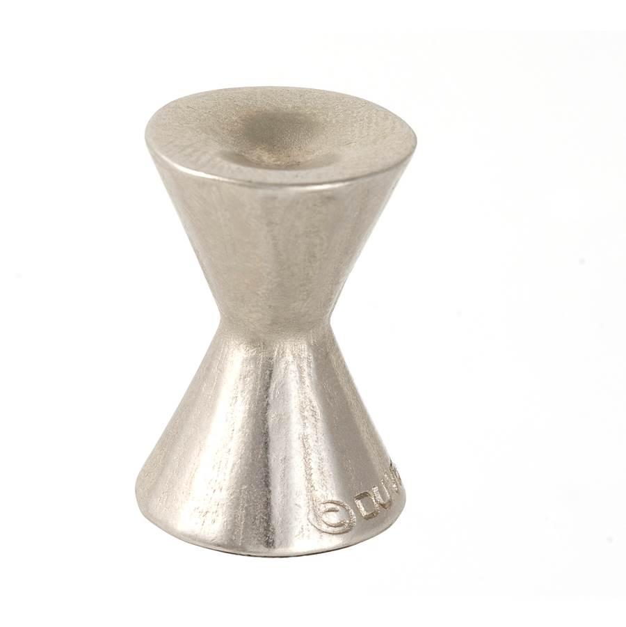 Du Verre Forged 2 Small Round Knob 5/8 Inch - Satin Nickel