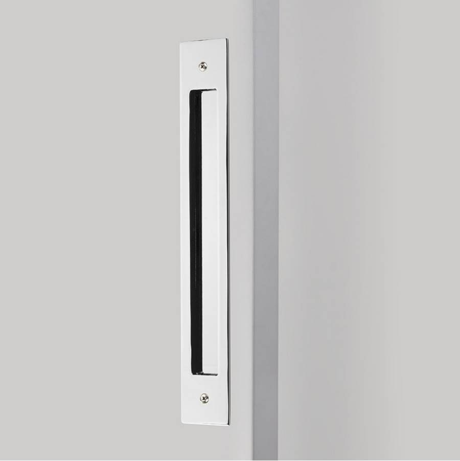 Emtek Modern Rectangular Flush Pull for Door Pull, 12'' C-C, US26