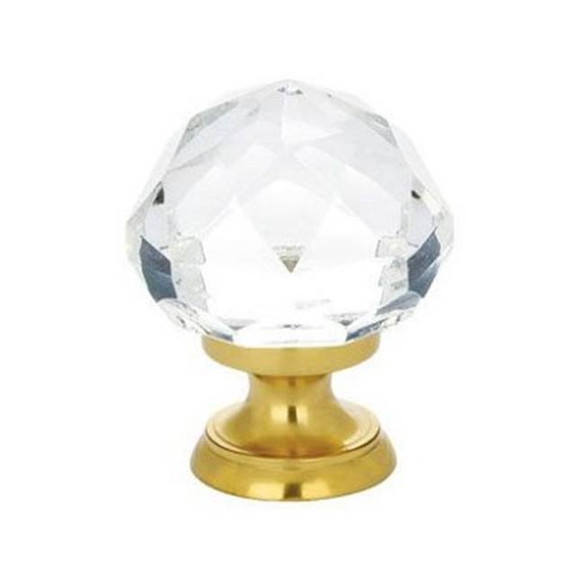 Emtek Diamond Cabinet Knob, 1'', US15A