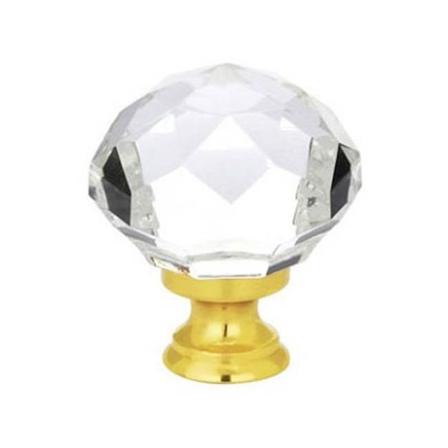 Emtek Diamond Cabinet Knob, 1-3/4'', US3NL