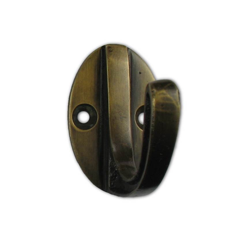 Gado Gado Oval Back Carved-Side Hook