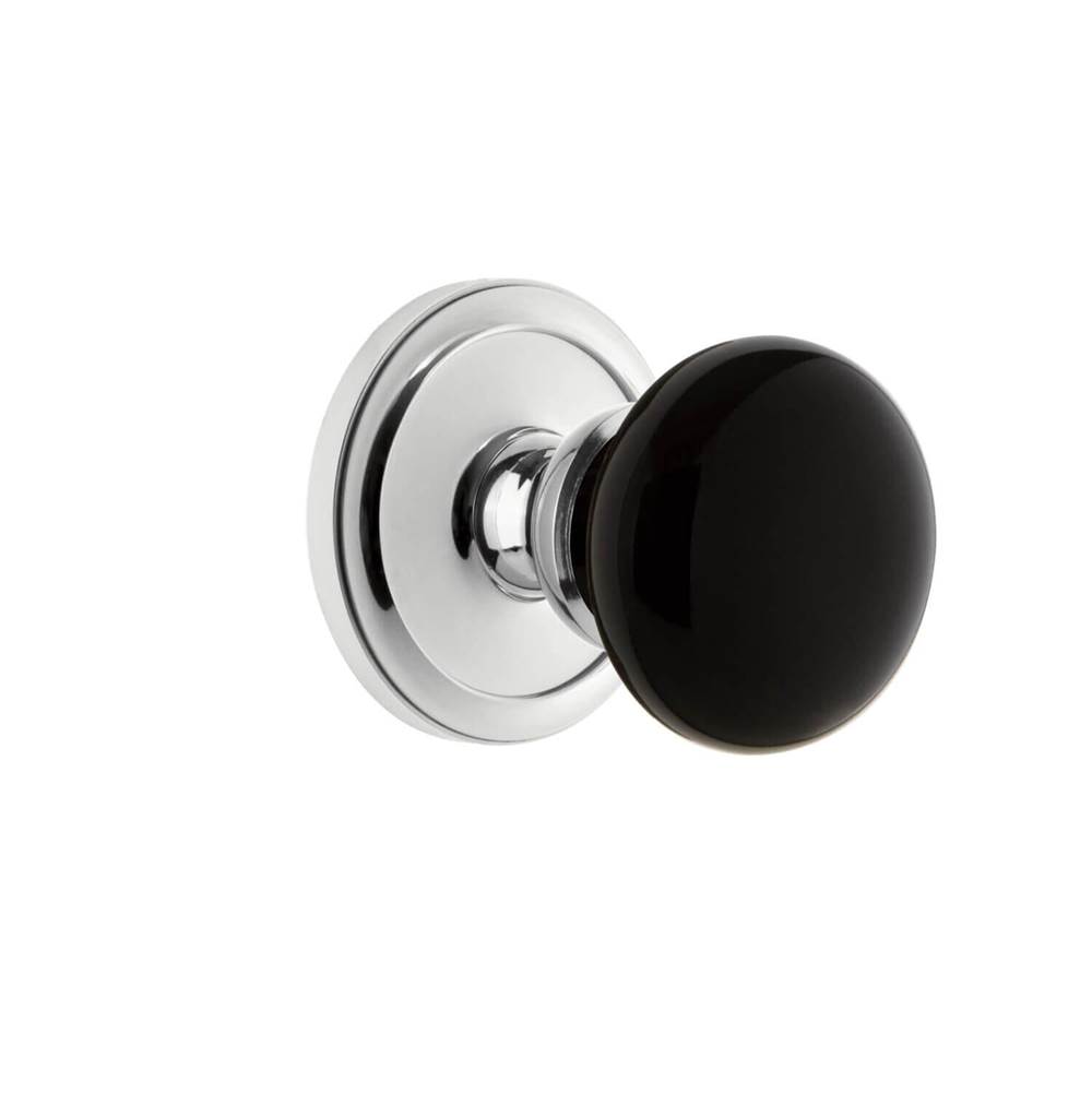 Grandeur Hardware Circulaire Rosette Passage with Coventry Knob in Bright Chrome
