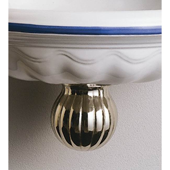 Herbeau ''Sphere'' Round Trap Cover in Polished Nickel