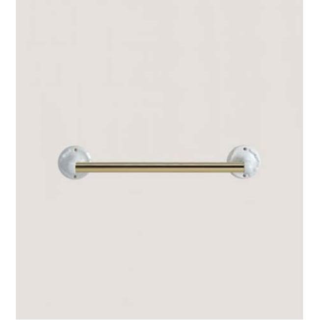 Herbeau ''Charleston'' 18'' Towel Bar in  XX Any Handpainted Finish, Old Gold
