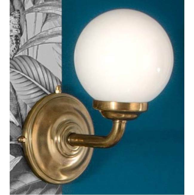 Herbeau ''Lille'' Wall Light in Lacquered Polished Copper
