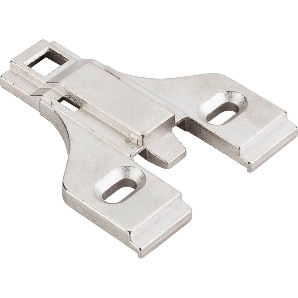Hardware Resources Heavy Duty 0 mm Non-Cam Adj Zinc Die Cast Plate for Cabinet Refacing for 500 Series Euro Hinges