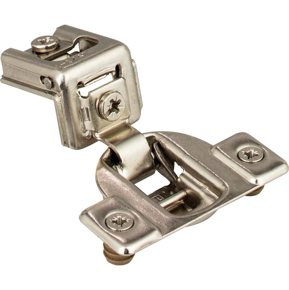 Hardware Resources 105 degree 1-1/4'' Overlay Standard Duty Self-Close Compact Hinge with 2 Cleats and 8 mm Dowels