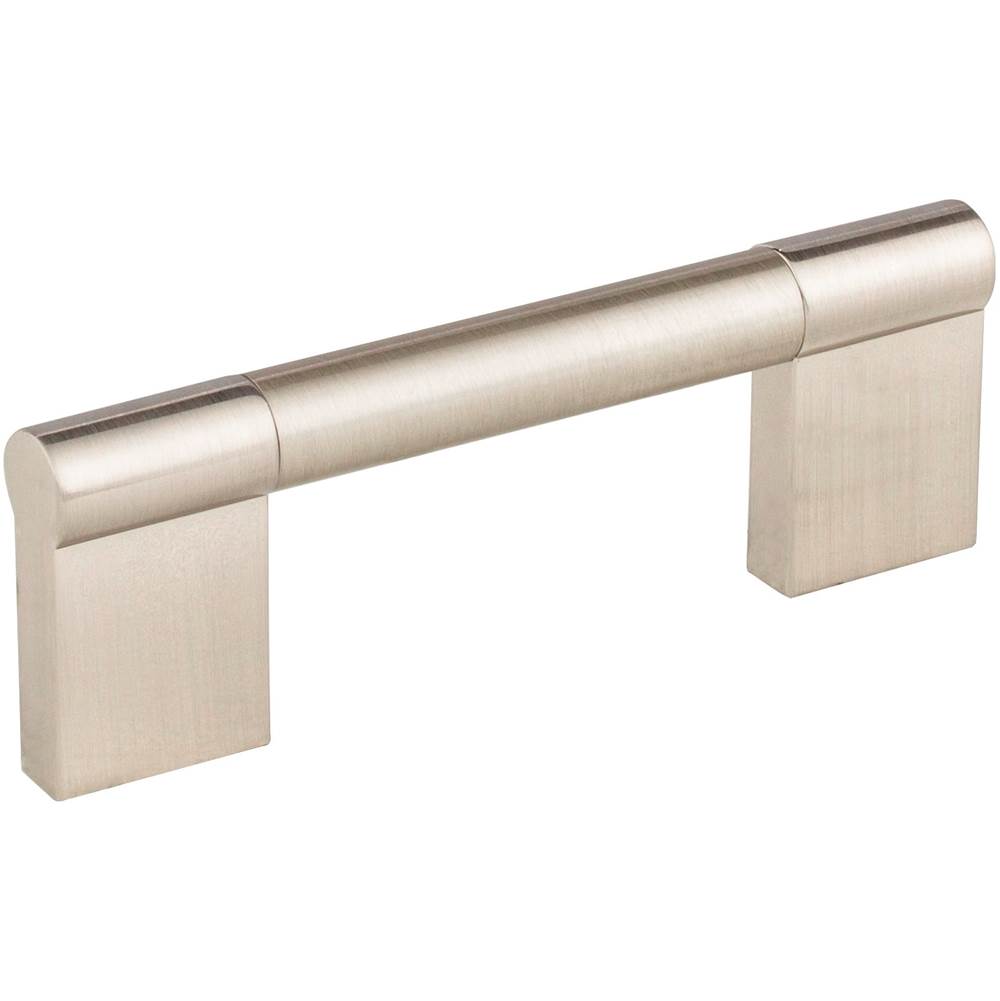 Hardware Resources 96 mm Center-to-Center Satin Nickel Knox Cabinet Bar Pull