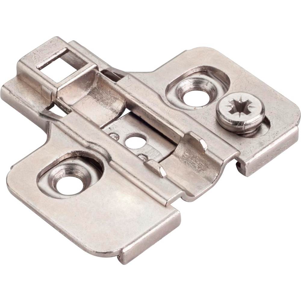Hardware Resources Heavy Duty 0 mm Cam Adj Zinc Die Cast Plate for 700, 725, 900 and 1750 Series Euro Hinges