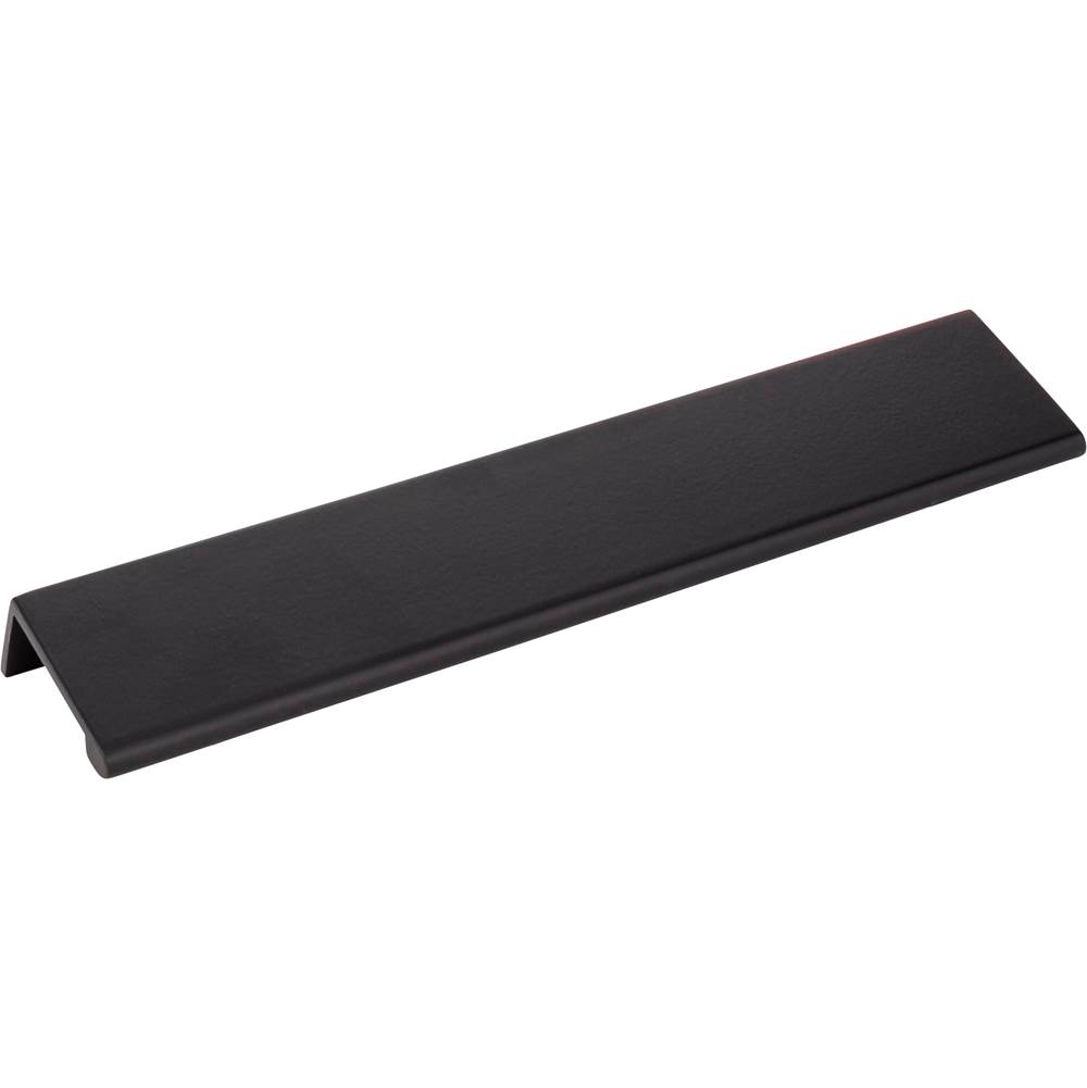 Hardware Resources 8'' Overall Length Matte Black Edgefield Cabinet Tab Pull