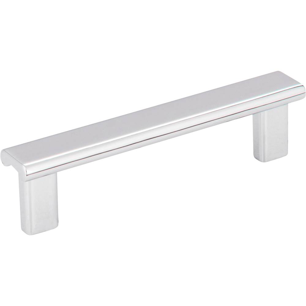 Hardware Resources 96 mm Center-to-Center Polished Chrome Square Park Cabinet Pull