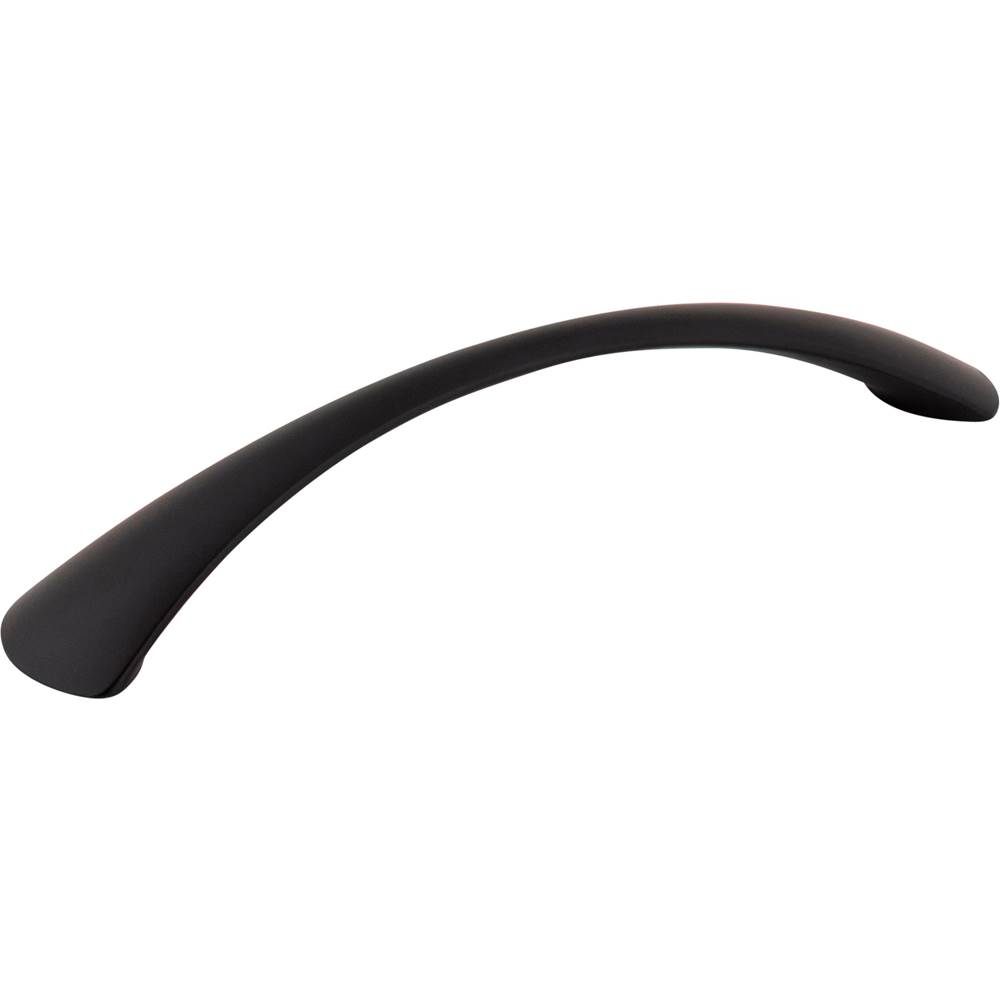 Hardware Resources 128 mm Center-to-Center Black Arched Belfast Cabinet Pull