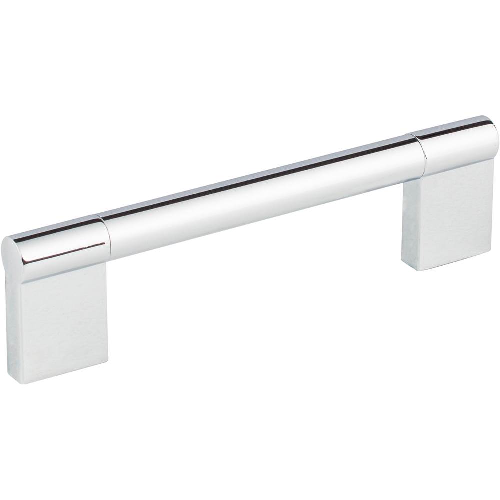 Hardware Resources 128 mm Center-to-Center Polished Chrome Knox Cabinet Bar Pull
